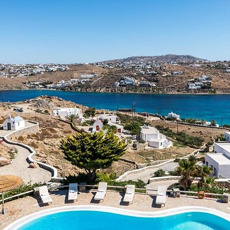 Yalos Mykonos Ornos Pouli Private Apartments W Shared Swimming Pool Mykonos Town エクステリア 写真