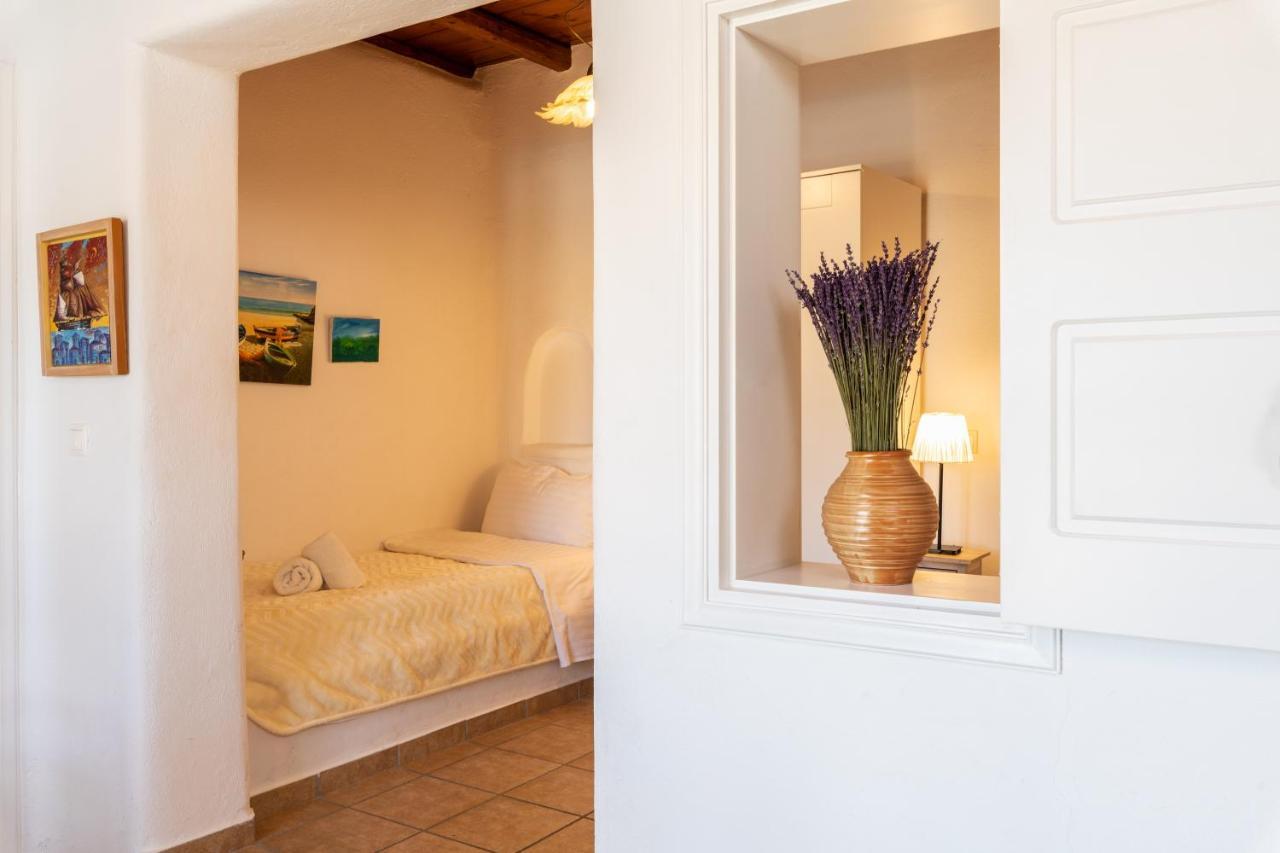 Yalos Mykonos Ornos Pouli Private Apartments W Shared Swimming Pool Mykonos Town エクステリア 写真