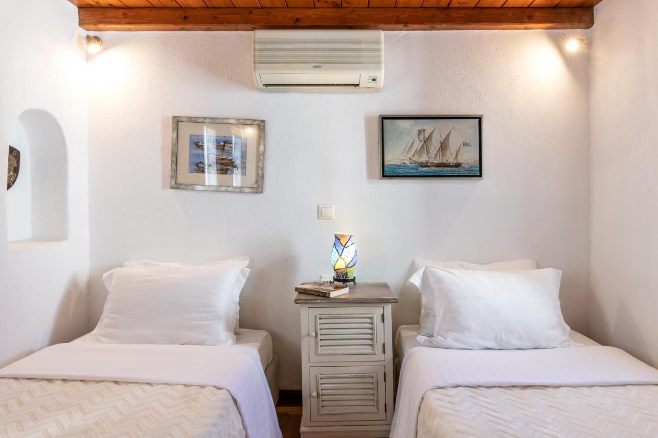 Yalos Mykonos Ornos Pouli Private Apartments W Shared Swimming Pool Mykonos Town エクステリア 写真