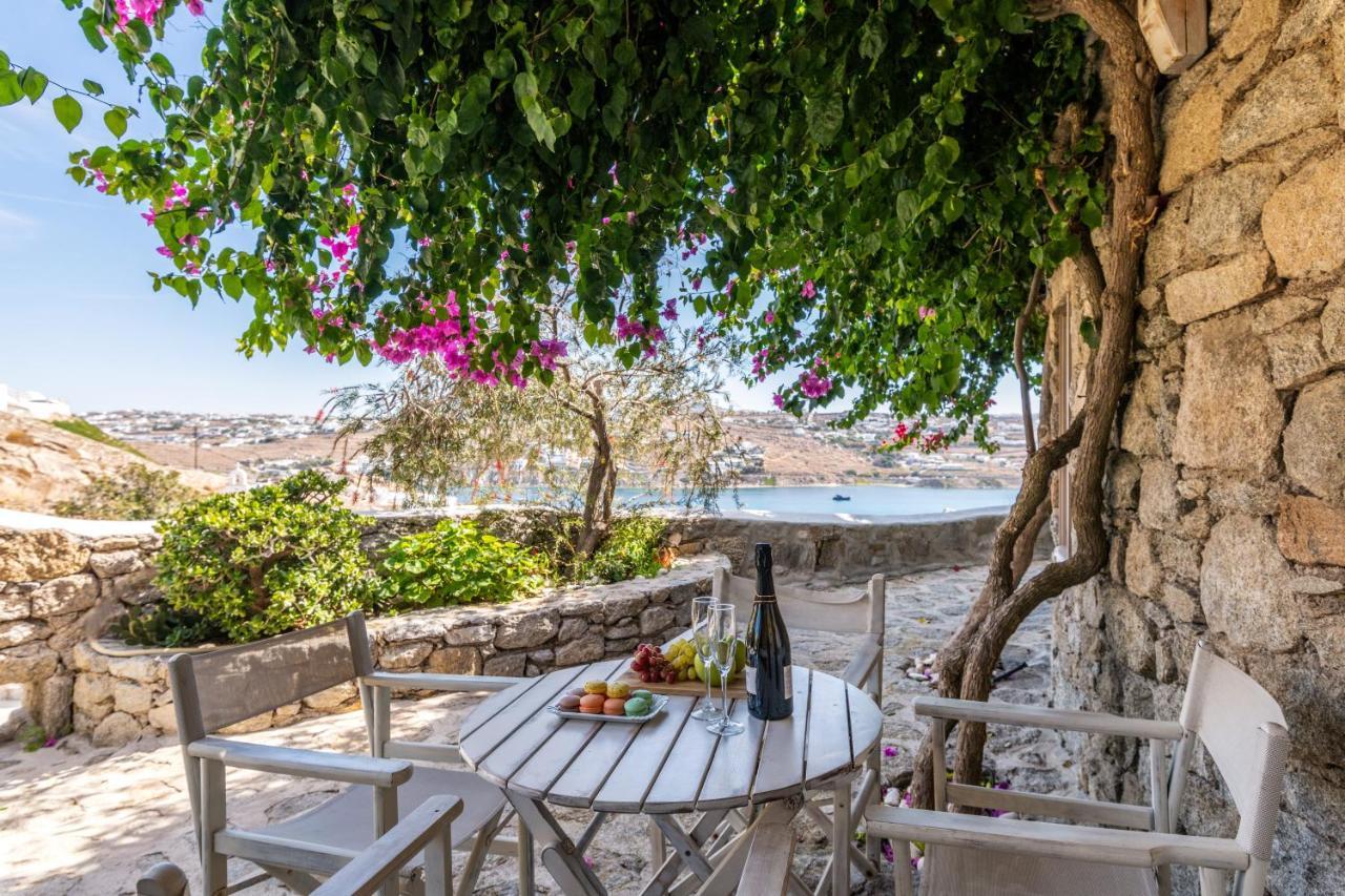 Yalos Mykonos Ornos Pouli Private Apartments W Shared Swimming Pool Mykonos Town エクステリア 写真