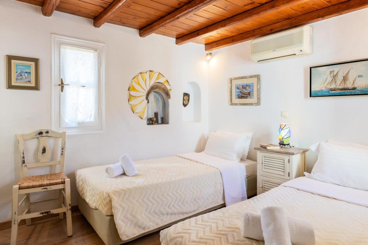 Yalos Mykonos Ornos Pouli Private Apartments W Shared Swimming Pool Mykonos Town エクステリア 写真