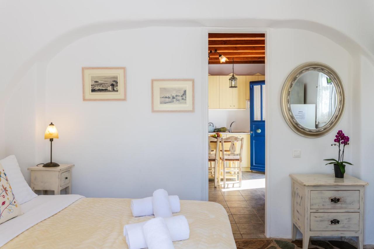 Yalos Mykonos Ornos Pouli Private Apartments W Shared Swimming Pool Mykonos Town エクステリア 写真