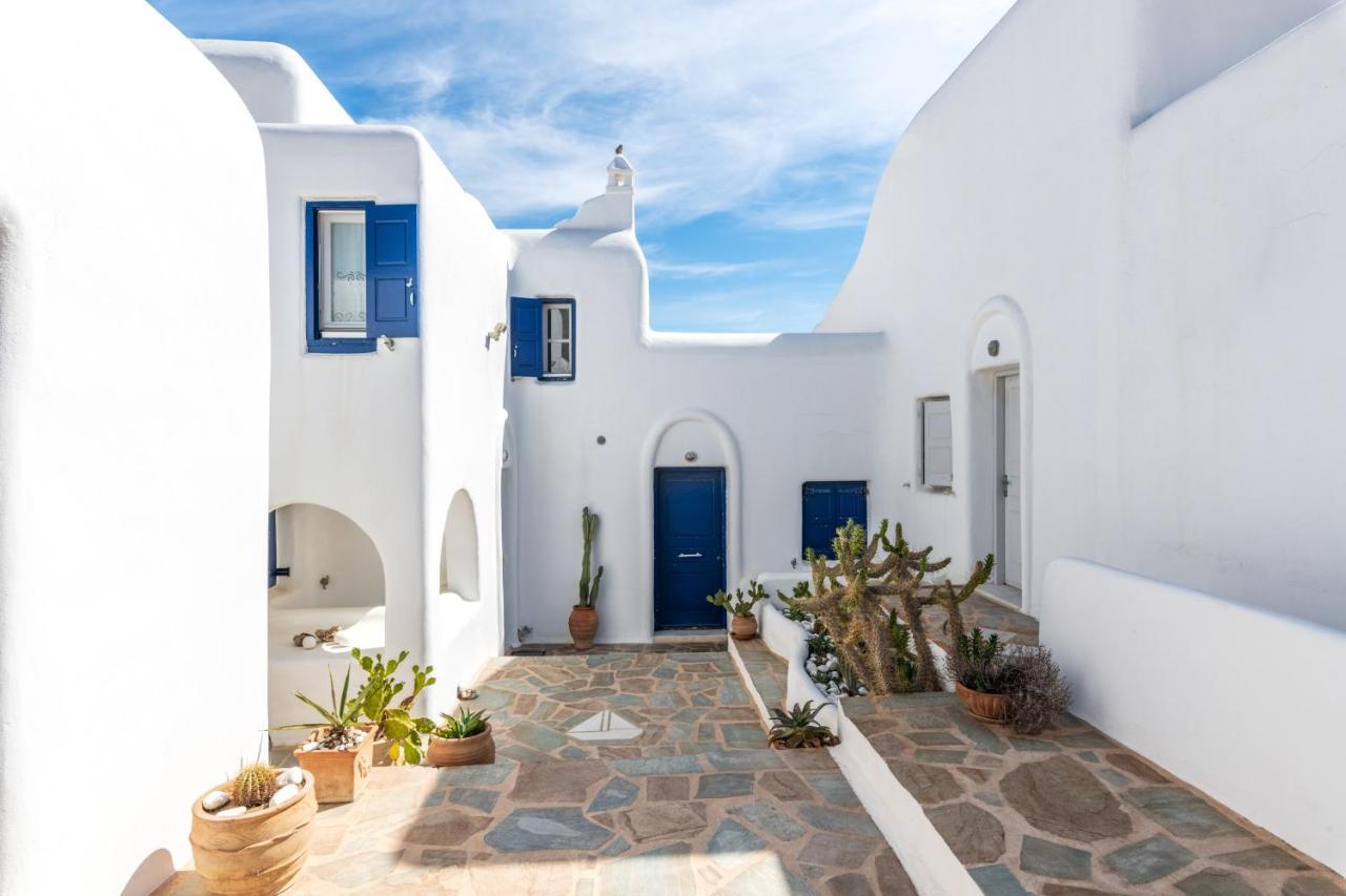 Yalos Mykonos Ornos Pouli Private Apartments W Shared Swimming Pool Mykonos Town エクステリア 写真