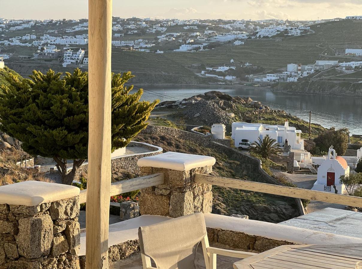Yalos Mykonos Ornos Pouli Private Apartments W Shared Swimming Pool Mykonos Town エクステリア 写真